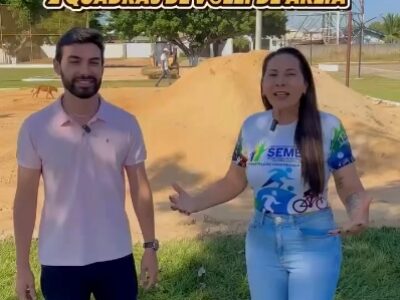 Revitalização das Quadras de Areia da Praça Municipal